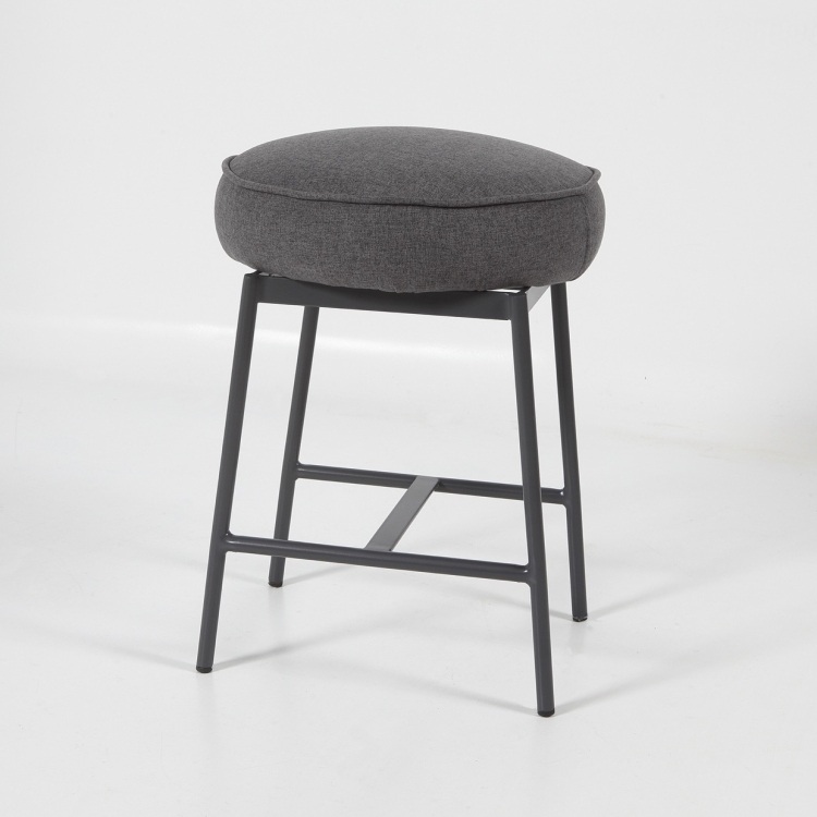 Banqueta Macaron 50cm Tecido