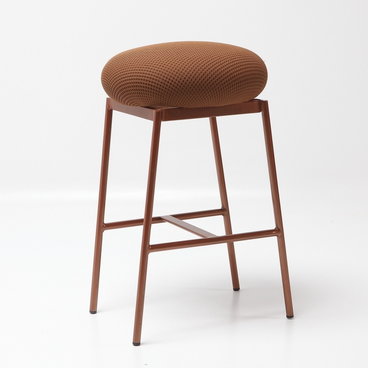 Banqueta Macaron 60cm Tecido
