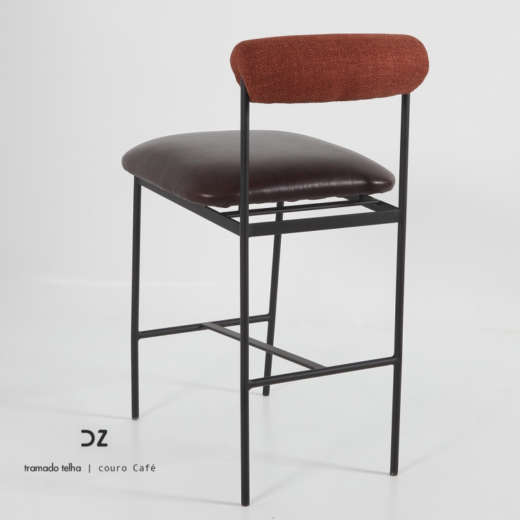 Banqueta Oliva 70cm Composê