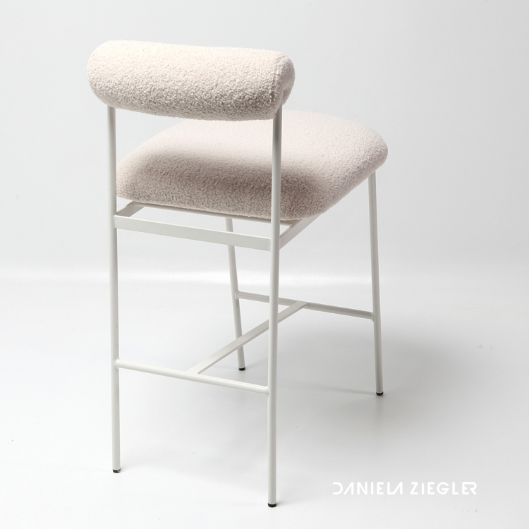 Banqueta Oliva 70cm Tecido