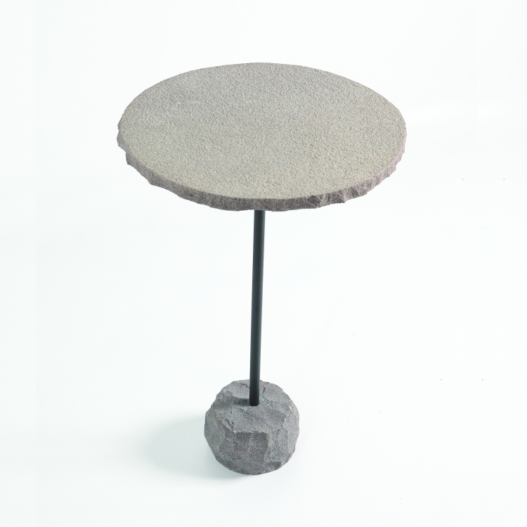 Mesa Lateral Basalto Redonda Grande